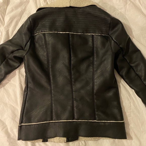 Vegan Leather Jacket - Picture 8 of 10